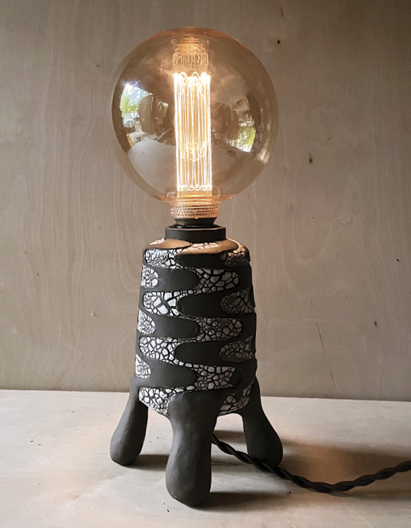 Finished lamp by Brenton Duhan