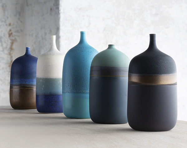 7 Vases from the Corlorfull and Dusk series.